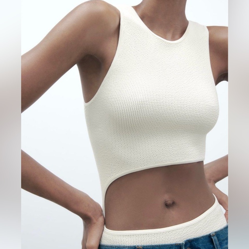 Zara Limitless Contour cut-out bodysuit